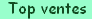 Classement des meilleurs ventes